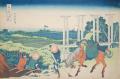 【北斎館】葛飾北斎の描きだす、小さくて楽しい略画の