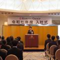 NOBUTA GROUP 令和七年度 入社式　新入社員49名が入社