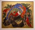 【北斎館】【押し花アート】”跡部由美子”個展開催！長