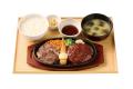 食べ応え抜群の贅沢定食！カットステーキ・エビフライ