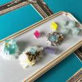 食べられる宝石箱。5月の誕生石エメラルドの琥珀糖を4