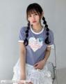 『ANGEL BLUE』のキラキラTシャツがAS KNOW AS plusか