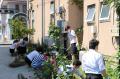 石和名湯館 糸柳、初の「薔薇の小道フェスタ 2025」を