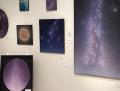 『山影広野 作品展～The Story of COSMOS～』岩絵具の