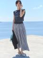 【Stola.(ストラ)】林田岬優が着こなす、夏の先取りト