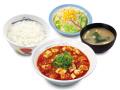 【松屋】なめらかな豆腐を豪快に使用！　「本格四川風