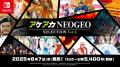 「NEOGEO」の名作・傑作ゲームを10タイトル収録したパ