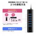 人気のUSBハブに新機能が搭載！PCと連動して自動でoff
