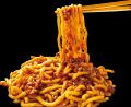 極太麺×濃厚えび味噌の至福の一杯をレンジで手軽に！