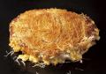 話題の食材「カダイフ」をお好み焼きにイン？ ”サクサ
