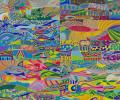 JR山手線が、ヘラルボニーが主催する「HERALBONY Art 