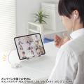 タブレットを充電しながら有線イヤホンとUSB機器が使
