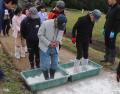 愛用者をお招きしたイベント、健康家族の「にんにく収