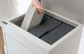 独自構造により、大きな荷物を複数投函可能に！留守が