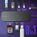 コスパに優れたエントリーモデル！8-in-1の高機能USB-
