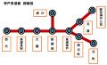 神戸高速線をPiTaPaキッズカード・こどもICOCAでutf-8