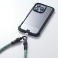 ストラップと充電ケーブルがひとつに！持ち運びも充電
