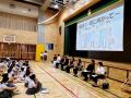 中央区常盤小学校のキャリア教育事業に、代表の榊