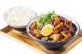 【ガツンと肉盛り】豚角煮と牛焼肉丼「肉めし岡もと」