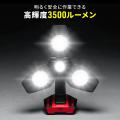 電源不要！三脚付きでどこでも使える3500ルーメンの最