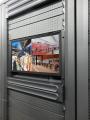 監視・セキュリティ市場向けに19インチラックに取付け