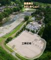 【白川村公式】村営せせらぎ公園駐車場 大規模舗装工