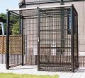 シックで高級感のあるグレーカラーのゴミ収集庫「クリ