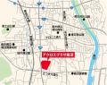 国道293号・352号に面したアクセス便利な場所に全5店