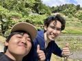 【叡啓大学】学生と留学生が安芸太田町「井仁の棚田」