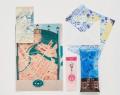 地図がデザインされた文具・雑貨を販売する「Map Desi
