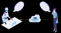 クラウドコールセンターシステムBlueBean、AIで顧客サ