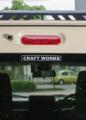 【新発売】CRAFTWORKS カー用クリアステッカー 3枚セ