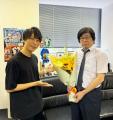 石見舞菜香、森嶋秀太による花キューピットコラボが公