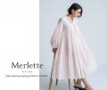 【Merlette】デザイナーMarina Cortbawiが着こなす24SSコレクション。5/17(金)よりマーレットのウェブサイトでスペシャルページが公開