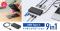 机に固定できるアタッチメント付き。HDMI、USB機器、有線LAN、SD/microSDを増設できるUSB Type-Cドッキングステーションを発売