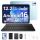 【楽天お買い物マラソン 45%OFF＋5倍P】Android16×Gemini AI【POCKAM P12PLUS】12.2インチ大画面 タブレット、T7300、12000mAh 実質27900円