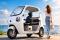 伊勢原市への寄贈車両を道灌まつりで披露　「VIVEL COCO」がパレードに参加