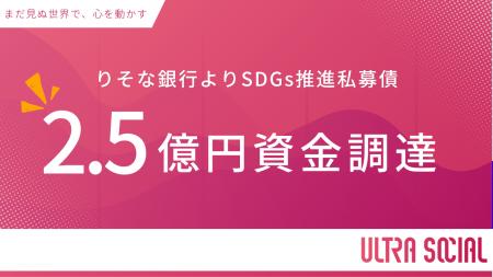 ULTRA SOCIAL株式会社が株式会社りそな銀行引受により