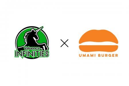 Valuence INFINITIES × UMAMI BURGER 期間限定コラボ