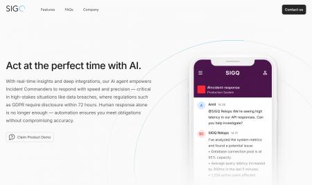 AIを活用した次世代インシデントマネジメント支援ツー