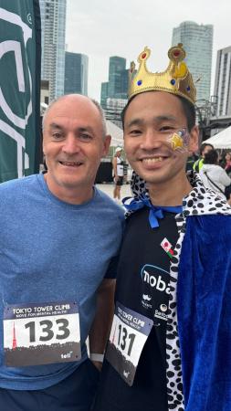 マラウイに給食活動をするNPO法人せいぼ、東京タワー