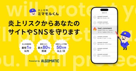 【Algomatic】炎上対策AIエージェント『炎上対策ミマ