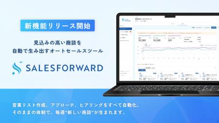 SALESFORWARD、インテント×AIで“商談獲得の自動化”を