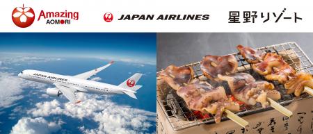 【青森県×JAL×星野リゾート共同企画】東京羽田=三沢の