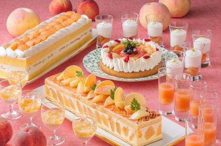 【横浜ベイホテル東急】桃づくしのナイトデザートブッ