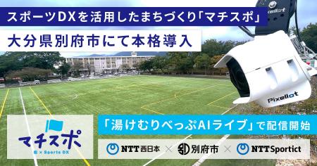 スポーツDXを活用したまちづくり『マチスポ』 7月1日
