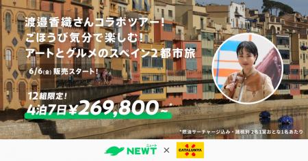 旅行アプリ『NEWT（ニュート）』、カタルーニャ州政府