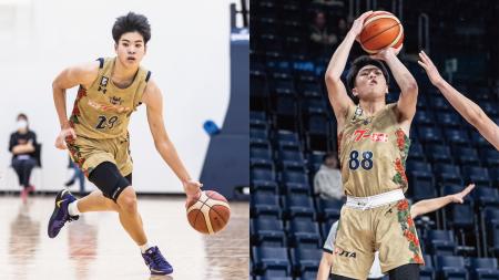 キングスU18 #29宮里選手、#88奥間選手「2025 Shangha
