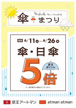 京王アートマン　傘・日傘 京王ポイント５倍