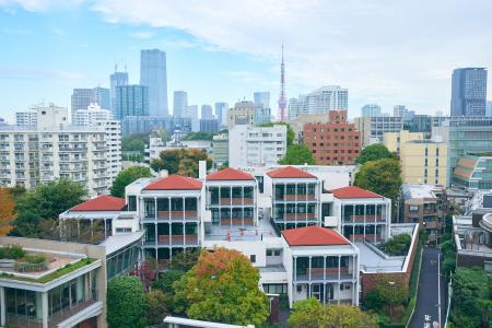 大江宏氏設計による普連土学園中学校舎DOCOMOMO Japan